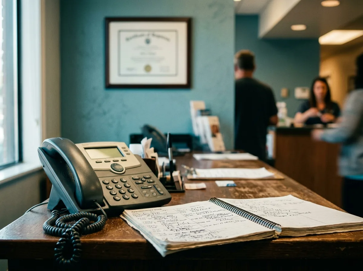 Front desk information only.
